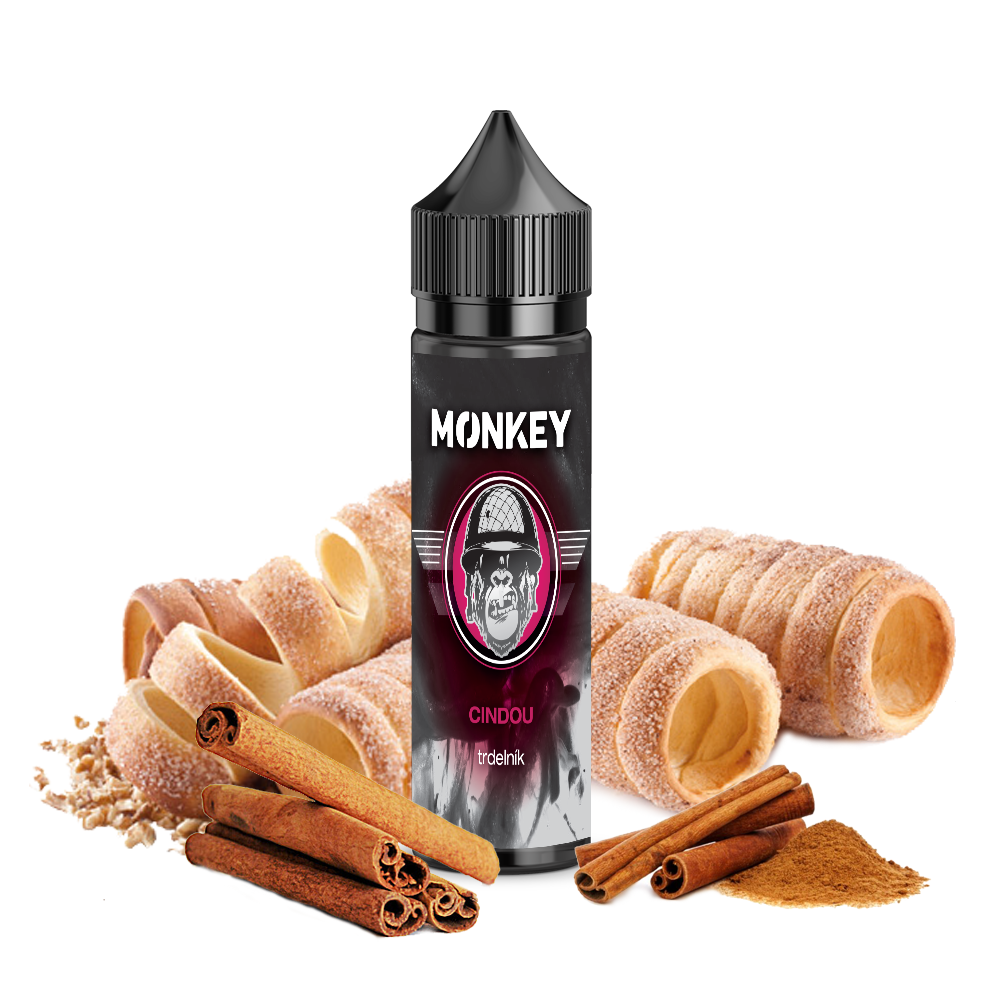Monkey liquid CZ Příchuť Monkey Liquid - Cindou 10ml SnV