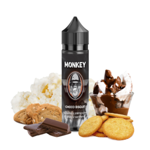 Monkey liquid CZ Příchuť Monkey Liquid - Choco Bisquit 10ml SnV