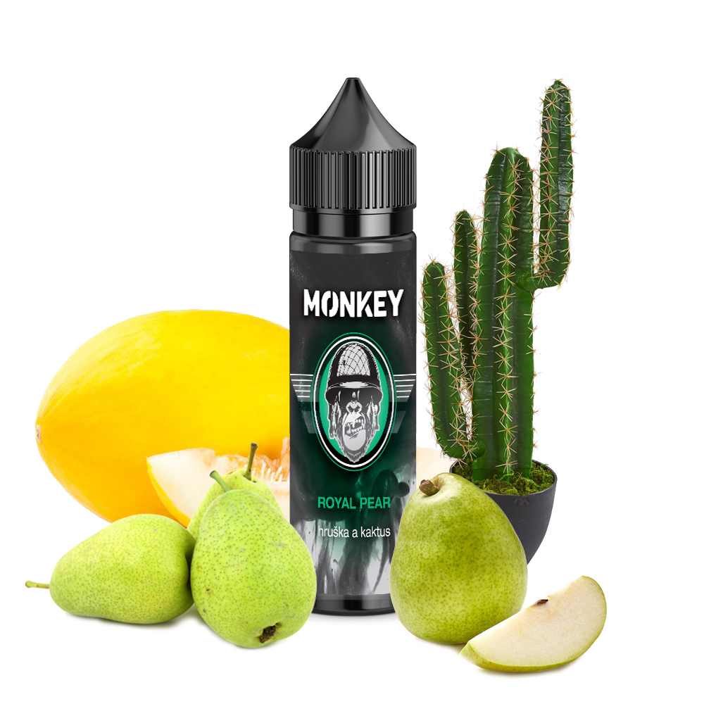 Monkey liquid CZ Příchuť Monkey Liquid - Royal Pear 10ml SnV