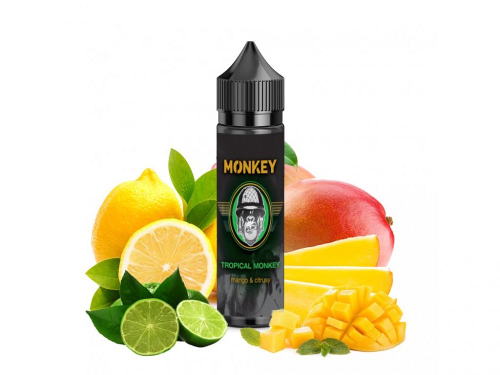 Monkey liquid CZ Příchuť Monkey Liquid - Tropical Monkey 10ml SnV
