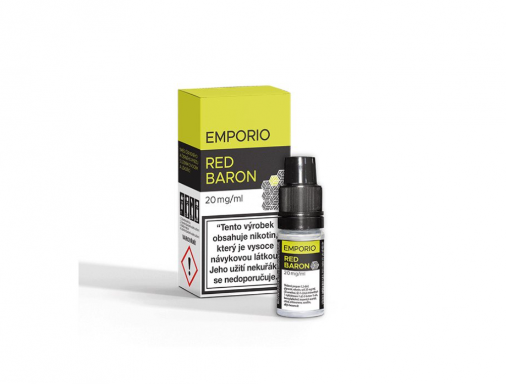Imperia Nikotinová sůl EMPORIO Nic Salt Red Baron 10ml Nikotin: 20 mg - Kolek Q