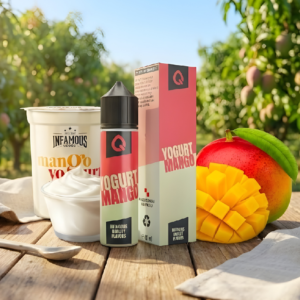 Příchuť Infamous Liqonic SNV - Yogurt Mango - jogurt a mango - 10ml