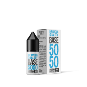 Infamous MTL beznikotinová báze 50/50 VG/PG 10ml